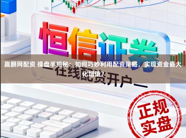 赢翻网配资 操盘手揭秘：如何巧妙利用配资策略，实现资金最大化增值？
