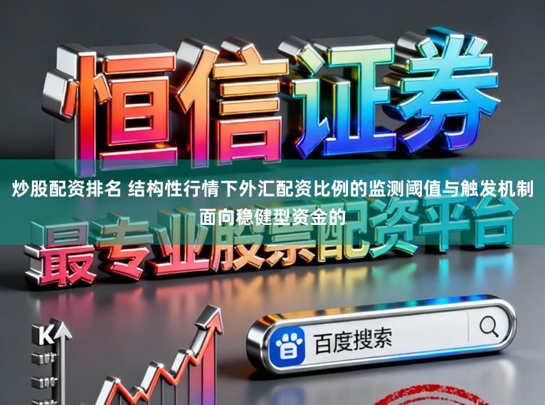 炒股配资排名 结构性行情下外汇配资比例的监测阈值与触发机制面向稳健型资金的