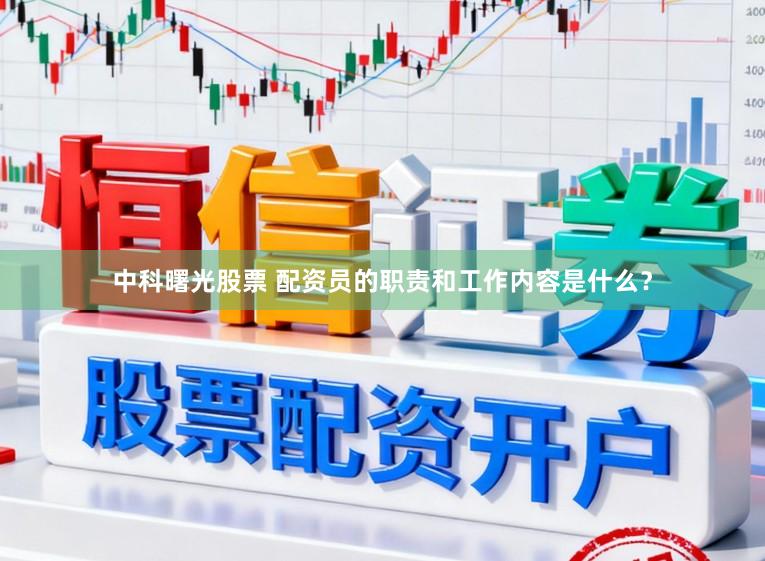 中科曙光股票 配资员的职责和工作内容是什么？